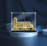 Display King - Acrylic display case with screw for LEGO® Notre-Dame de Paris 21061
