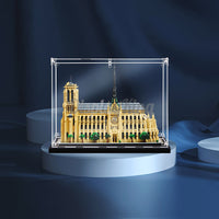 Display King - Acrylic display case with screw for LEGO® Notre-Dame de Paris 21061