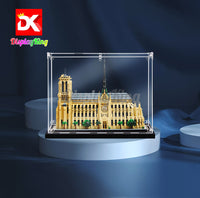 Display King - Acrylic display case with screw for LEGO® Notre-Dame de Paris 21061
