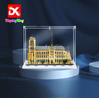 Display King - Acrylic display case with screw for LEGO® Notre-Dame de Paris 21061
