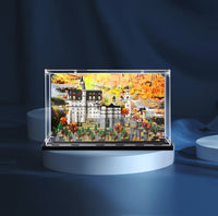 Display King -Acrylic display case with screw for LEGO® Neuschwanstein Castle 21063
