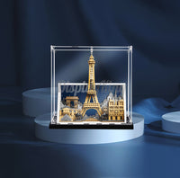 Display King - Acrylic display case with screw for LEGO® Paris – City of Love 21064
