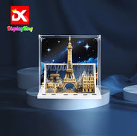 Display King - Acrylic display case with screw for LEGO® Paris – City of Love 21064
