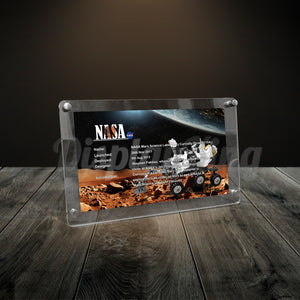 Display King - Acrylic photo frame for Lego NASA Mars Science Laboratory Curiosity Rover 21104