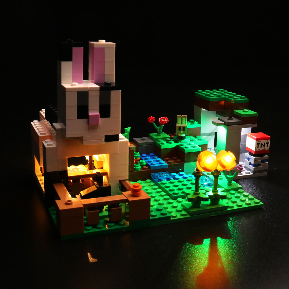Brick Shine  GC Light Kit for LEGO® The Rabbit Ranch 21181