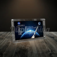 Display King - Acrylic photo frame for Lego NASA Apollo Saturn V 21309
