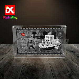 Display King - Acrylic photo frame for Lego Steamboat Willie 21317