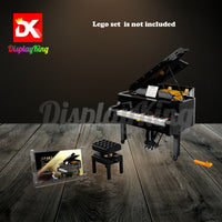 Display King - Acrylic photo frame for Lego Grand Piano 21323
