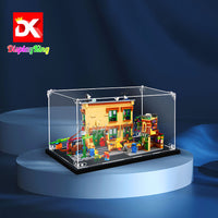 Display King -Acrylic display case with screw for LEGO® 123 Sesame Street 21324
