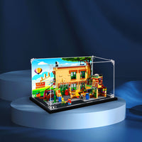 Display King -Acrylic display case with screw for LEGO® 123 Sesame Street 21324
