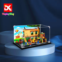 Display King -Acrylic display case with screw for LEGO® 123 Sesame Street 21324
