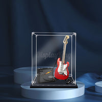 Display King -Acrylic display case with screw for LEGO® Fender Stratocaster 21329
