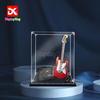 Display King -Acrylic display case with screw for LEGO® Fender Stratocaster 21329
