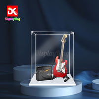 Display King -Acrylic display case with screw for LEGO® Fender Stratocaster 21329
