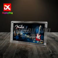 Display King - Acrylic photo frame for Lego ldeas Fender Stratocaster 21329
