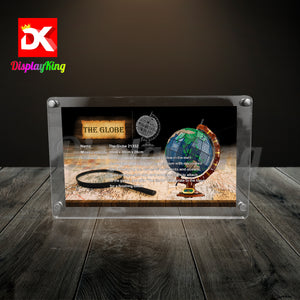 Display King - Acrylic photo frame for Lego The Globe 21332