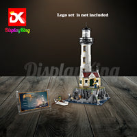 Display King - Acrylic photo frame for Lego Motorized Lighthouse 21335
