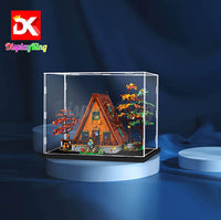 Display King - Acrylic  display case  for LEGO®A-Frame Cabin 21338
