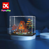 Display King - Acrylic  display case  for LEGO®A-Frame Cabin 21338