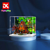 Display King - Acrylic  display case  for LEGO®A-Frame Cabin 21338
