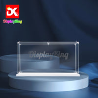 Display King - Acrylic display case for LEGO® The insect Collection 21342 3mm Thickness dust-Free and Crystal Clear Display case with Screw
