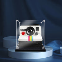 Display King - Acrylic display case with screw for LEGO® Polaroid Onestep $X-70 Camera 21345
