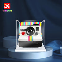 Display King - Acrylic display case with screw for LEGO® Polaroid Onestep $X-70 Camera 21345
