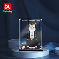 Display King - Acrylic display case with screw for LEGO® Tuxedo Cat 21349
