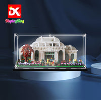 Display King - Acrylic display case with screw for LEGO® The Botanical Garden 21353
