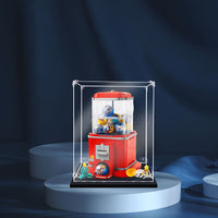 Display King -Acrylic display case with screw for LEGO® Minifigure Vending Machine 21358
