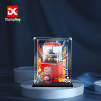Display King -Acrylic display case with screw for LEGO® Minifigure Vending Machine 21358