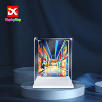 Display King -Acrylic display case with screw for LEGO® Minifigure Vending Machine 21358
