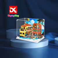 Display King -Acrylic display case with screw for LEGO® Italian Riviera 21359

