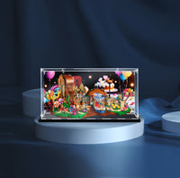 Display King -Acrylic display case with screw for LEGO® Willy Wonka & the Chocolate Factory 21360
