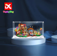 Display King -Acrylic display case with screw for LEGO® Willy Wonka & the Chocolate Factory 21360
