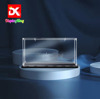 Display King -Acrylic display case with screw for LEGO® Willy Wonka & the Chocolate Factory 21360
