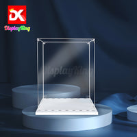 Display King -Acrylic display case with screw for LEGO® Orange Cat 21376
