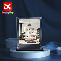 Display King -Acrylic display case with screw for LEGO® Orange Cat 21376
