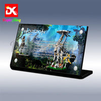 Display King - Acrylic display plaque for Lego Horizon Forbidden West: Tallneck 76989
