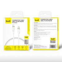 sky Budi DC261TL21W 2.1m 27W Type-C to Lightning Cable
