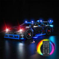 Brick Shine -  Light Kit for LEGO® Porsche GT4 e-Performance Race Car 42176