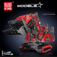 MOULD KING 17071 Liebherr R 9800 Excavator With Motor with 4767 Pieces
