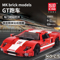 MOULD KING 10001/13110/13129 The Racing Cars with 928 Pieces/ 1170 Pieces/ 1075 Pieces
