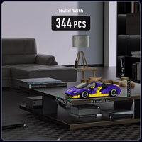 Mould King Speed Champion 27054 Centenario Car with Acrylic Display Case 344pcs
