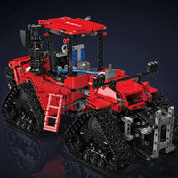 MOULD KING 18020 Pneumatic Crawler Tractor With Motor with 1698 Pieces
