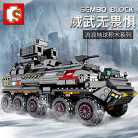 SEMBO 107005 Wandering Earth CN171 Personnel Carrier with 811 Pieces
