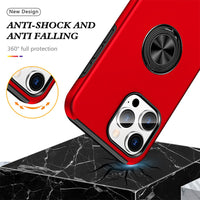 Magnetic Ring Holder Shockproof Cover Case for iPhone 16
