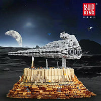 5162PCS Star Destroyer Empire Ship Over Jedha City Building Block Model New
