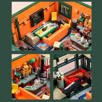 MOULD KING 16014 Friends Central Perk Modular Building Brick 4488PCS Set
