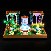 Brick Shine - Light Kit for LEGO® Fauntain Garden 10359
